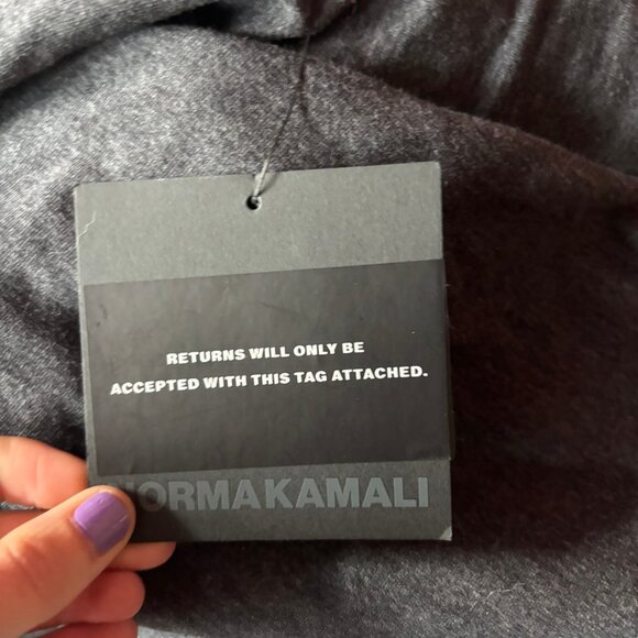 Norma Kamali OVERSIZED SIDE SNAP JACKET Sz M - Picture 4 of 7